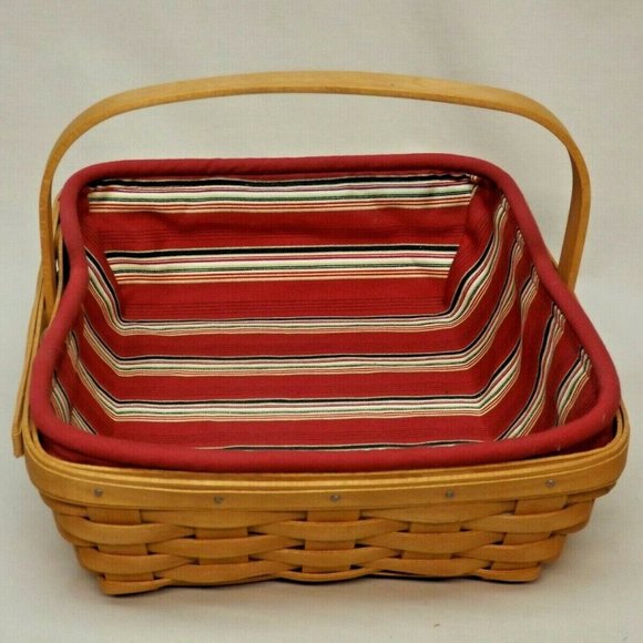 Longaberger 2005 Napkin Basket with Liner - Picture 8 of 14